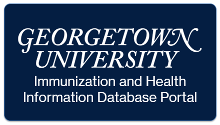 navigate to GU Immunization database portal